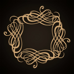 Vignette. Vector drawing