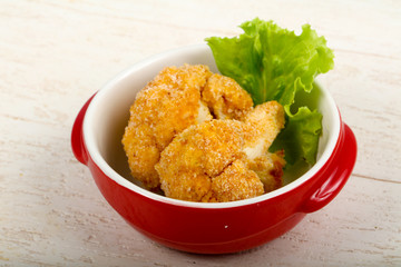 Crispy cauliflower