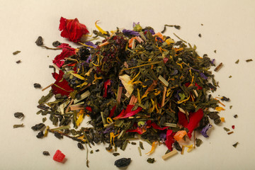 Aroma tea heap
