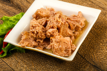 Canned tuna fish
