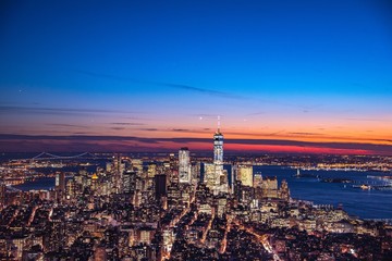 Fototapeta premium New York Manhattan Skyline