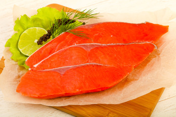 Salted salmon