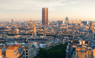 Panoramic view of Paris