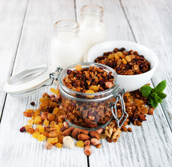 Homemade granola