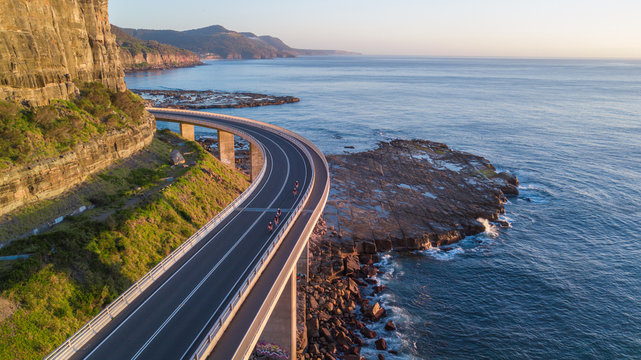 Sea cliff bridge