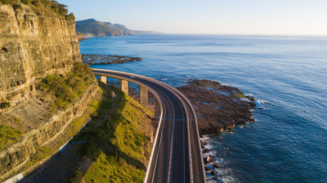 Sea cliff bridge