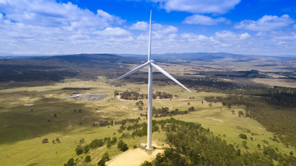 Wind turbine farm