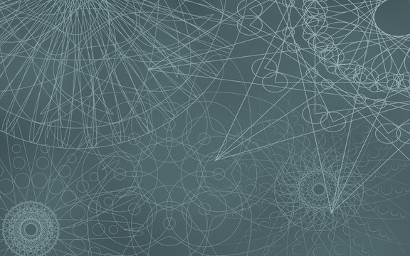 Lace Spirograph Background Abstract