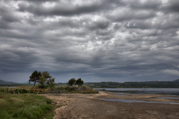 Lake Korission, Corfu, Greece