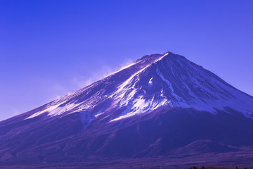 Fototapeta premium Górska powierzchnia góry Fuji