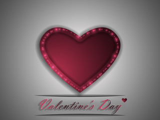 Love. Valentine's Day. Declaration of love.