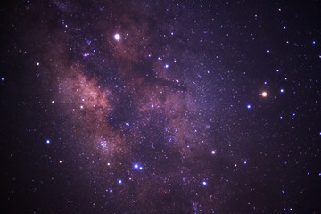Fototapeta premium Galaktyka Drogi Mlecznej z gwiazdami i kosmicznym pyłem we wszechświecie