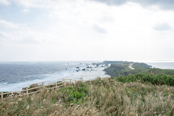 宮古島・東平安名崎の風景