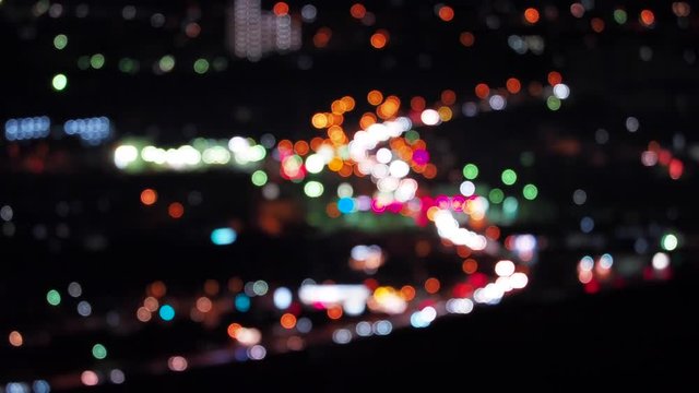 高速道路　夜景