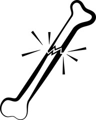 Human Broken Bone Icon