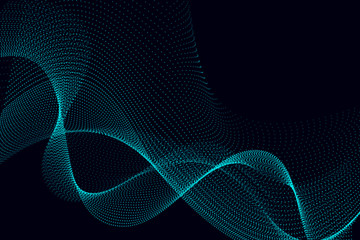 The bright digital background, World communication network, space