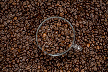 coffee beans background