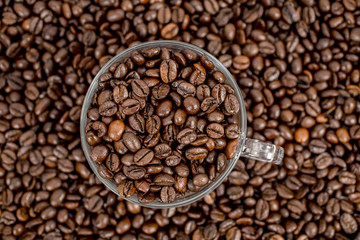 coffee beans background