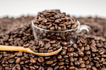 coffee beans background