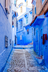 Chefchaouen, blue city, Morocco - 187207554