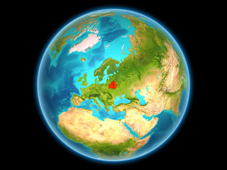 Belarus on planet Earth