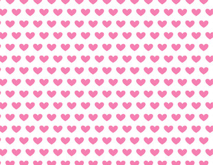 Pink Hearts Background
