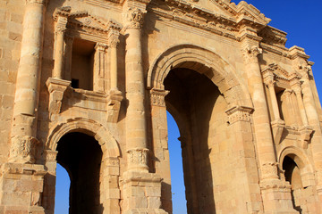 Ruins of the Roman city of Gerasa, Jerash, Jordan