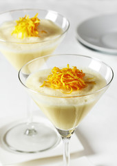 Lemon mousse