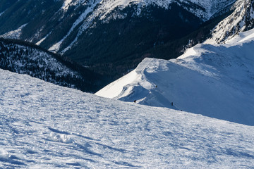 Touristic path in High Tatras near Kasprowy Wierch © velishchuk