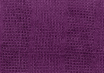 Purple kitchen towel texture.