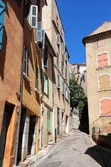 Hyères (FRANCE) - picturesque old town