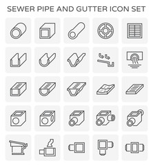 sewer pipe icon