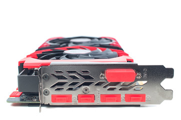 Modern graphical card fan used in crypto currency mining gigs