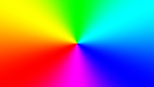 Rainbow spectral gradient rotating slowly clockwise, seamless loop