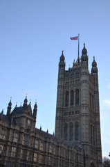 Fototapeta na wymiar big ben et la maison du parlement