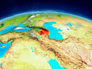 Azerbaijan on Earth