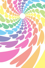 #Background #wallpaper #Vector #Illustration #design #clip_art ##free_size heart shaped pattern,symbol,red,pink,cute,affection,love,happy,happiness,business,party,sales poster,image,