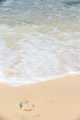 Beautiful sandy beach