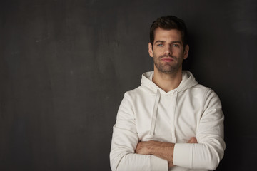 Obraz premium Handsome young man portrait