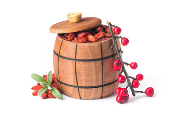 red dried goji berries