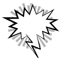 Comic speech bubbles