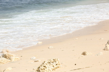 Beautiful sandy beach