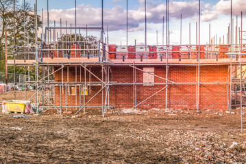 Naklejka premium New Home Building