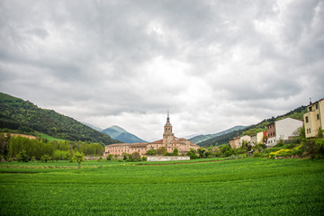 Fototapeta na wymiar Yuso Monastery, San Millan de la Cogolla, La Rioja, Spain