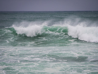 Beautiful big waves