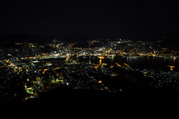 Night view of Nagasaki