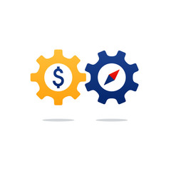 Time is money, finance concept, bank savings account, insurance and pension idea