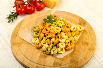 Raw tortellini