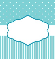 Birthday card template for boys, vector