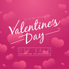 Valentine day sales, special offers and discounts